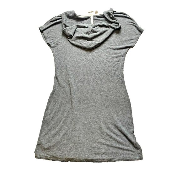 Athleta Dress Womens Medium Hoodie Side Pockets Bodycon Short Sleeve Ladies - Picture 5 of 9